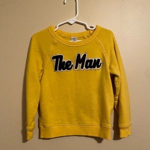 🔵3/$18🔵 Boys mustard color sweatshirt. Carter’s 5t.
